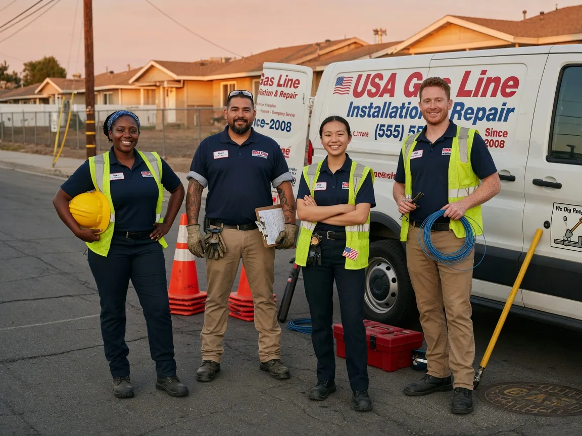 Gas Line Installation company in Waco, NE